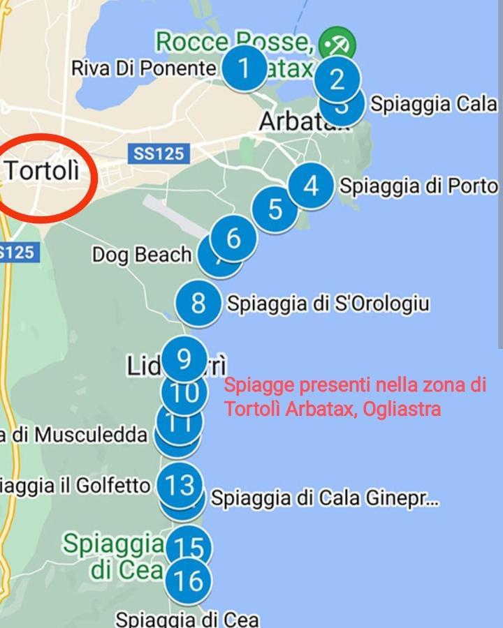 Sadomunostra Apartment Tortoli Ngoại thất bức ảnh